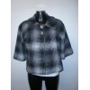 Culture Checked Jacket With Removable Fur Collar