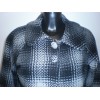 Culture Checked Jacket With Removable Fur Collar