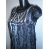 Lacey Sequin Yumi Dress, Silver
