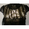 Lacey Sequin Yumi Dress, Champagne