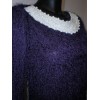 Long Sleeved Yumi Jumper Dress, Purple