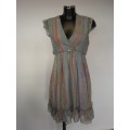 Grey Yumi Frill Dress