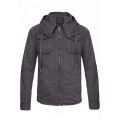 Firetrap Zip-Up Over Shirt With Hood (Mind) Firetrap Zip-Up Over Shirt With Hood (Mind)