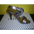 Pewter Odeon heels