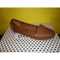 Tan Odeon Loafer shoes