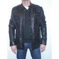Button Up Leather Jacket 960
