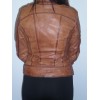 Valentini Leather Jacket Tan