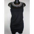 Bow Back Yumi Dress, Black
