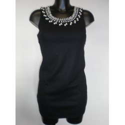 Bow Back Yumi Dress, Black