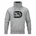 Grey Knotted Hoodie Drunknmunky Grey Knotted Hoodie Drunknmunky