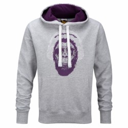 Light Grey DJ Evo Hoodie Drunknmunky Light Grey DJ Evo Hoodie Drunknmunky