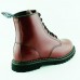 Grinders Cedric 8 Eye Boots Red 