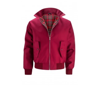 Harrington Jacket Burgundy Men's