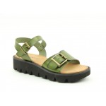 Heavenly Feet Sandals Trudy Forest Green