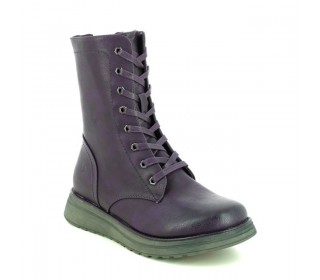 Heavenly Feet Martina4 Boots Purple